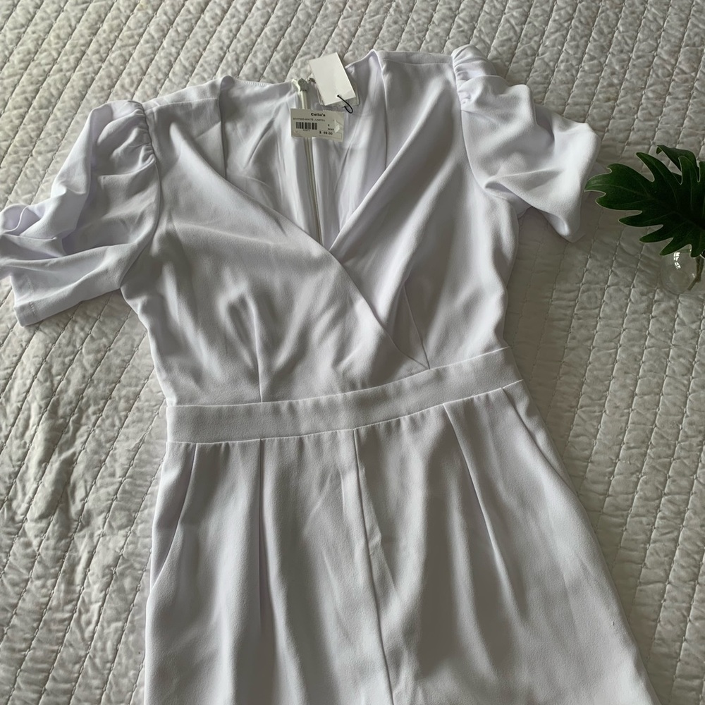 White Jumpsuit